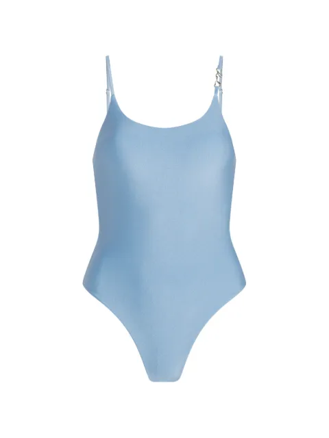 Karl Lagerfeld scoop-neck swimsuit