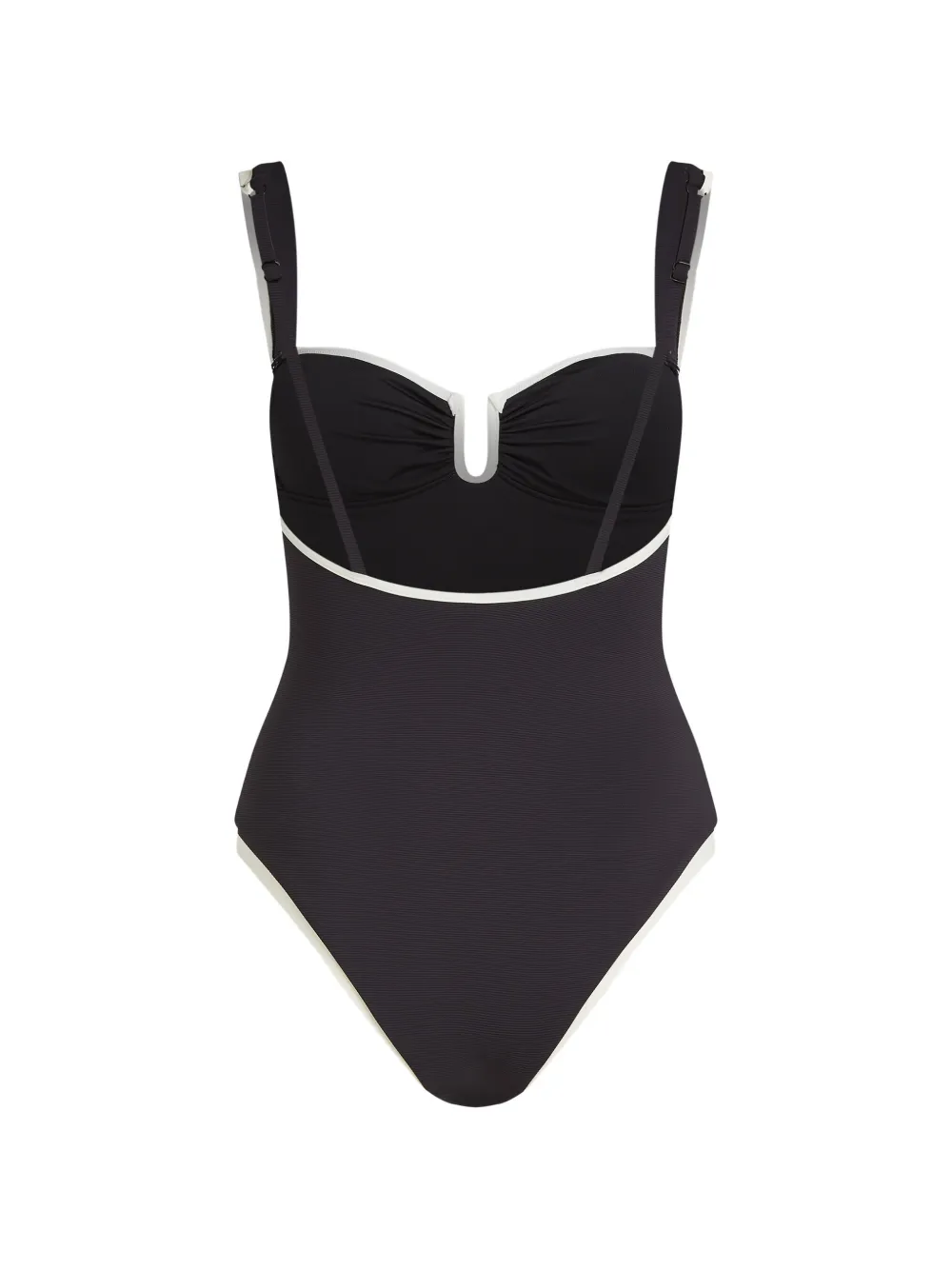 Karl Lagerfeld Signature cheeky badpak Zwart