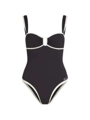 Courrèges Illusion 水着 | ブラック | FARFETCH JP