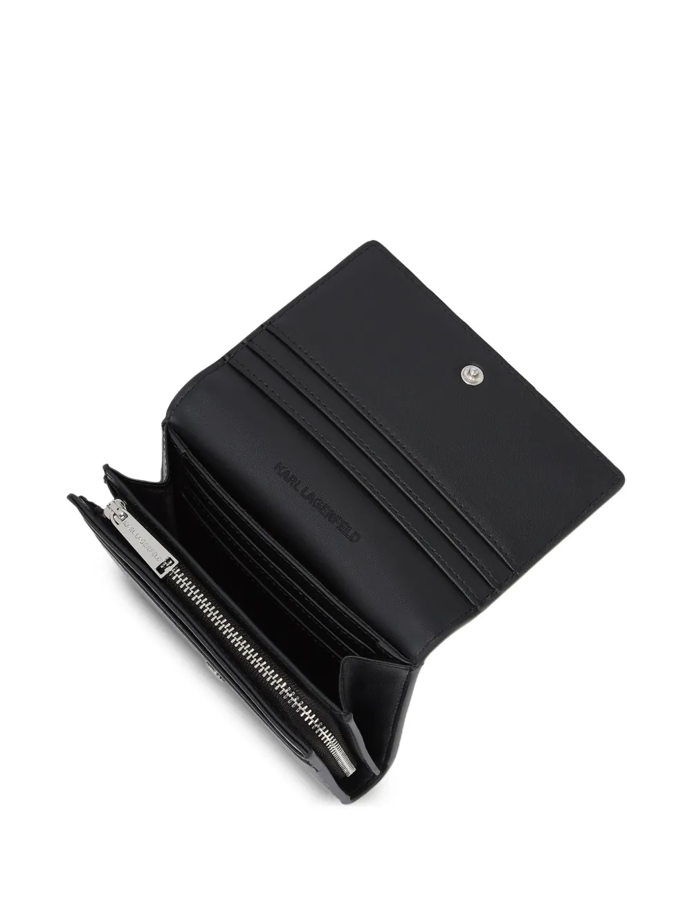 Karl Lagerfeld Medium K/autograph Bifold Wallet - Black 
