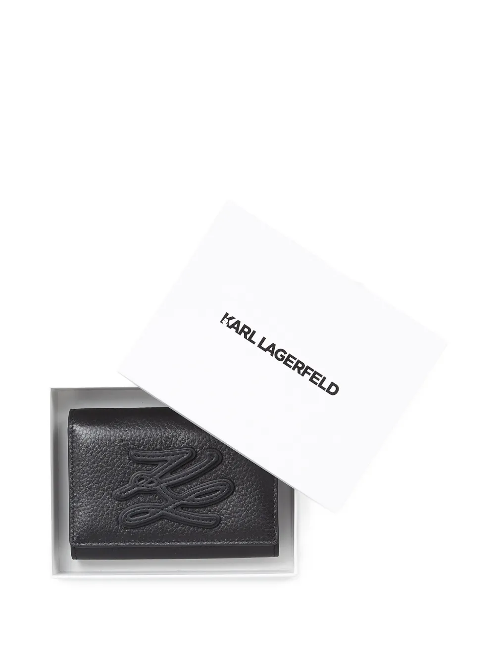 Karl Lagerfeld K Autograph medium portemonnee Zwart