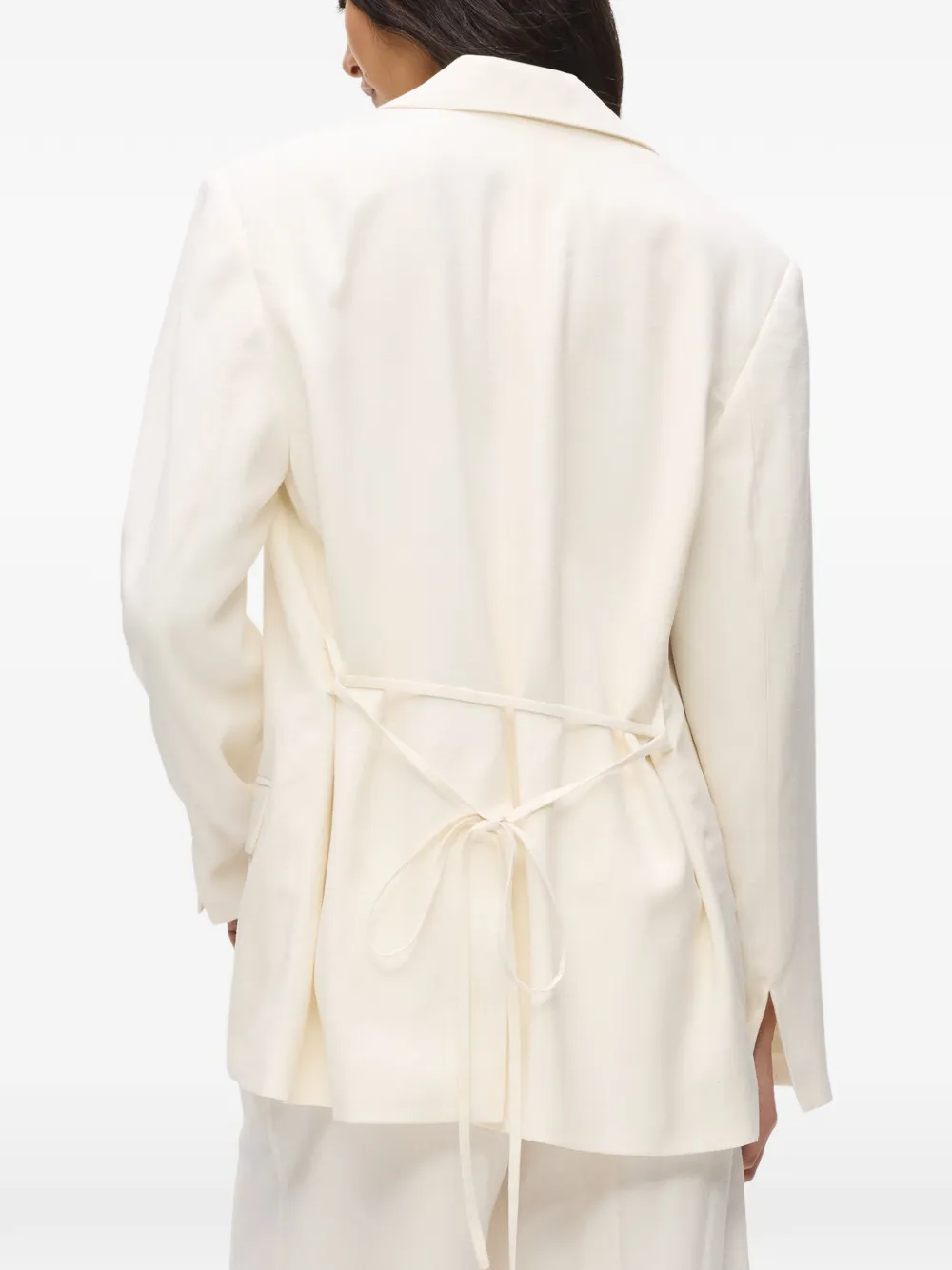 Tie-Waist Blazer
