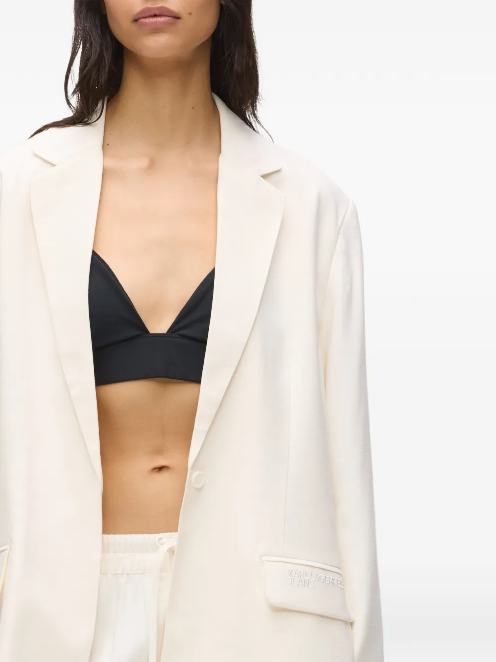 Tie-Waist Blazer
