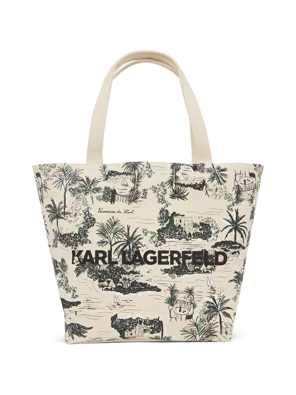 Karl Lagerfeld K Essential omkeerbare shopper Beige