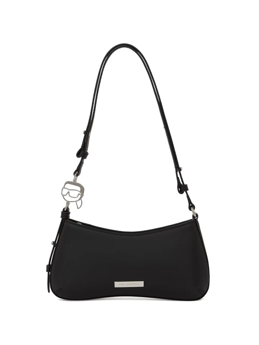 Karl Lagerfeld Borsa a spalla Le Bal mini con placca logo - Nero