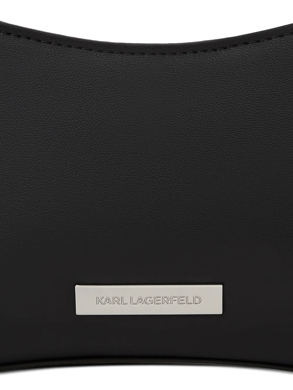 mini logo-plaque shoulder bag