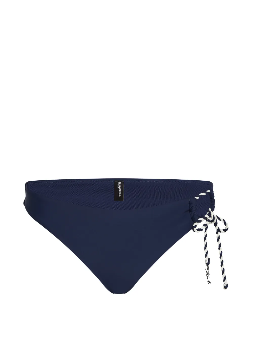 Karl Lagerfeld Slip bikini Signature - Blu