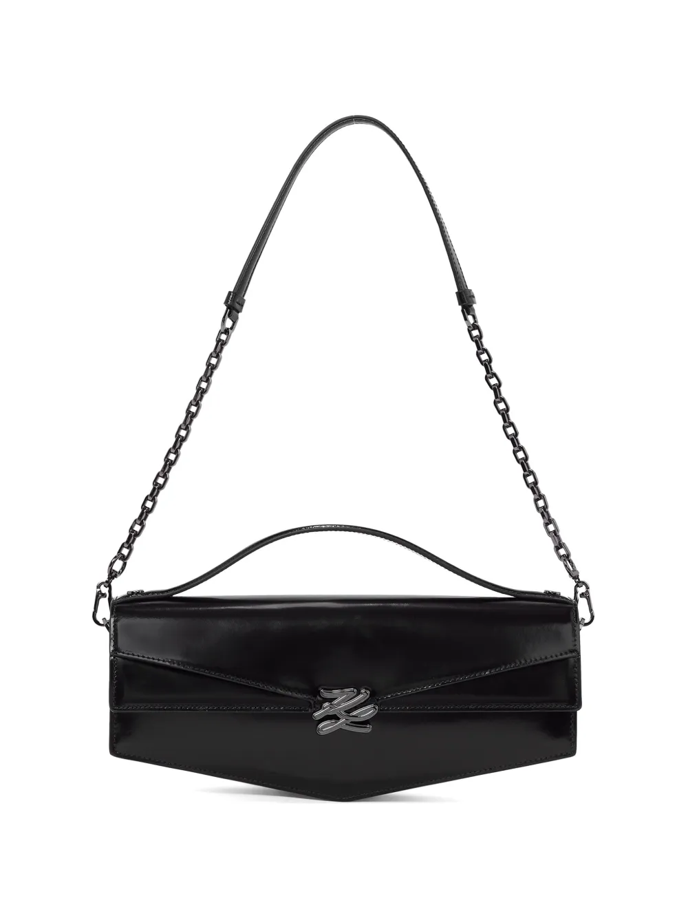 Karl Lagerfeld Borsa tote in pelle - Nero