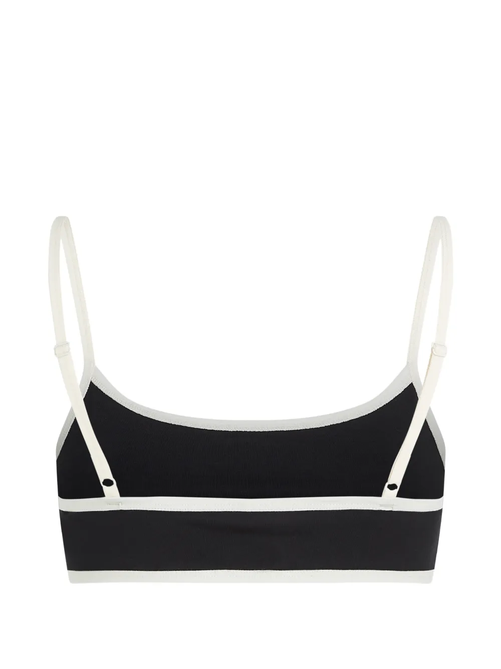 Karl Lagerfeld Signature bandeau bh Zwart