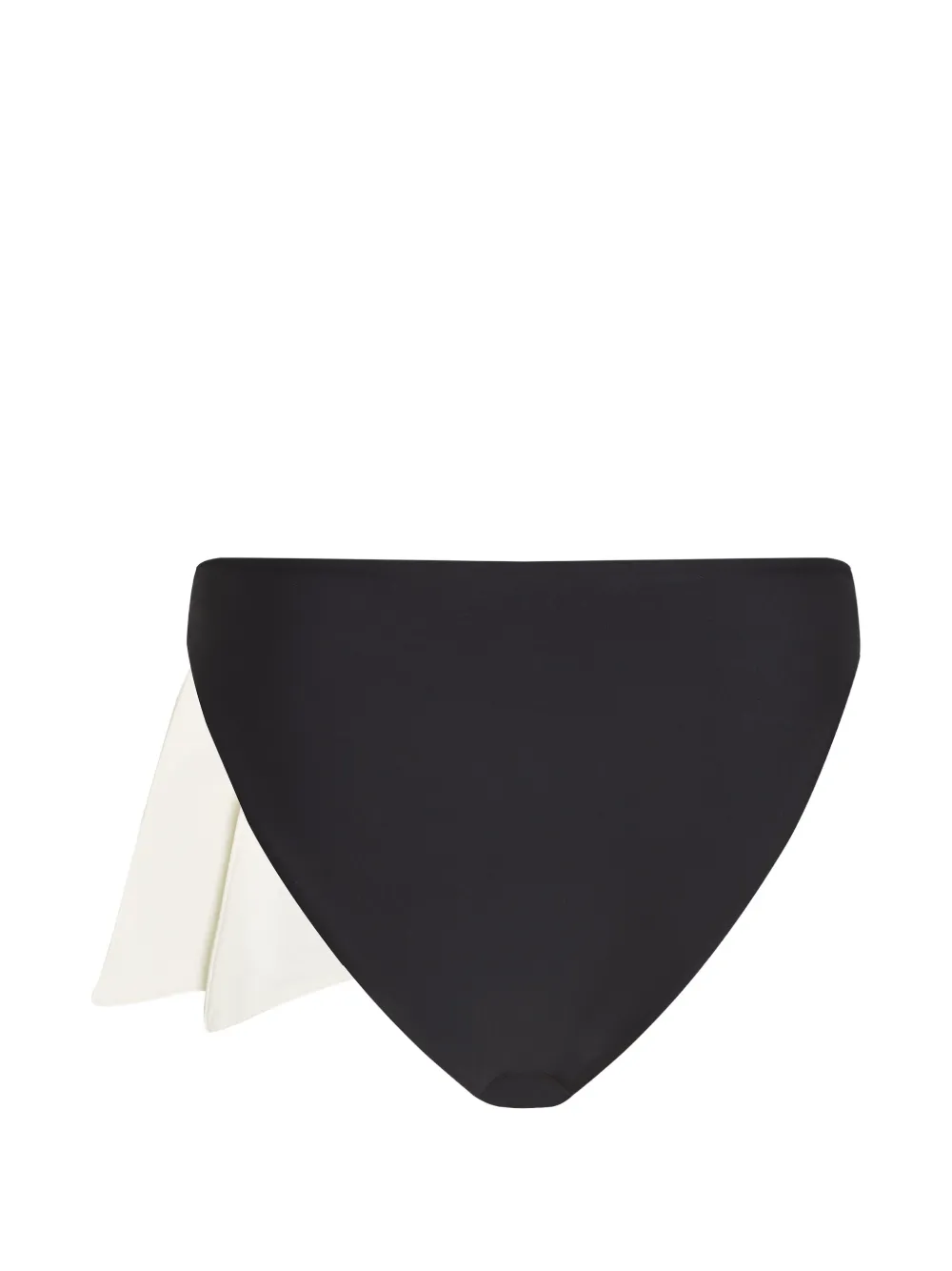 Karl Lagerfeld Bikinibroek met strikdetail Zwart