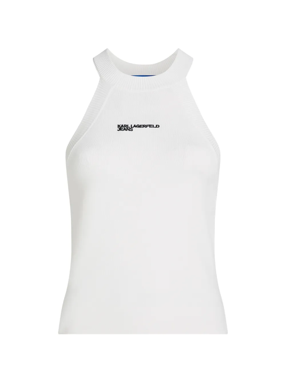 Karl Lagerfeld Jeans Canotta smanicata - Bianco