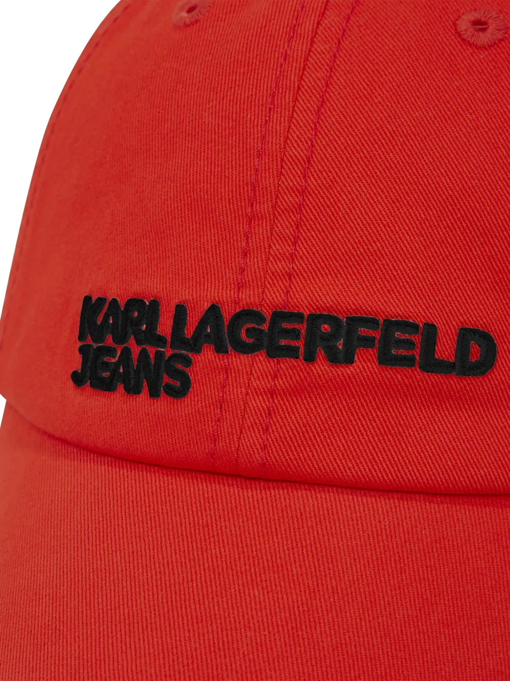 Karl Lagerfeld Jeans Essential pet met logo Rood