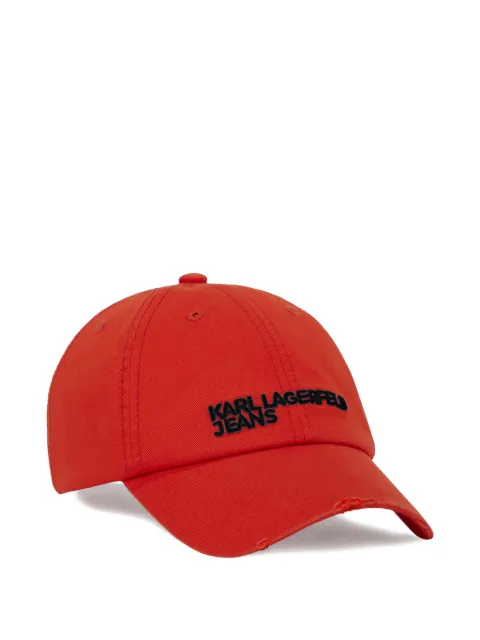 Karl Lagerfeld Jeans logo essential cap