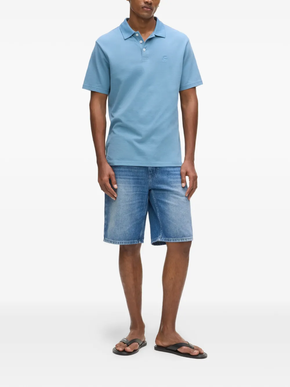 Karl Lagerfeld Denim shorts Blauw