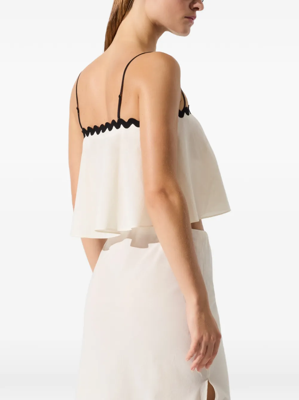 Karl Lagerfeld Cropped top Beige
