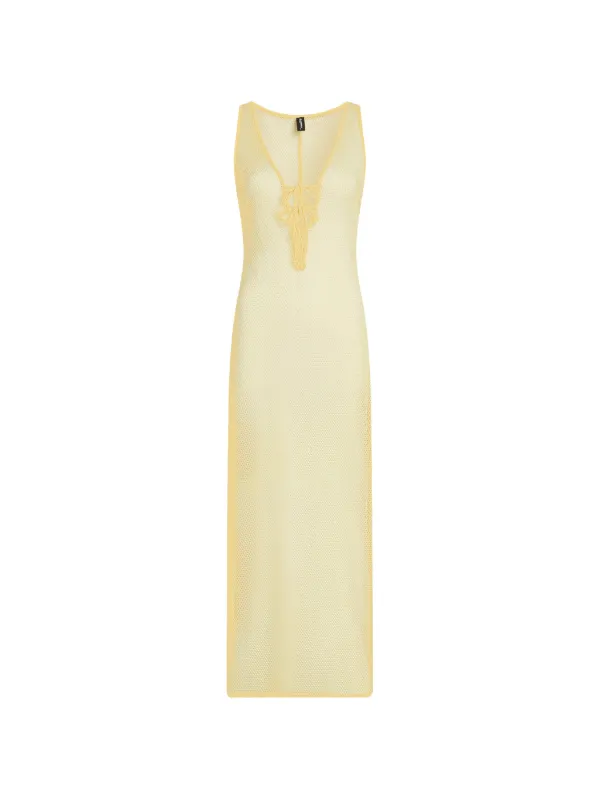karl lagerfeld gold dress KARL LAGERFELD PARIS Women's Mixed-Media Sheath Dress