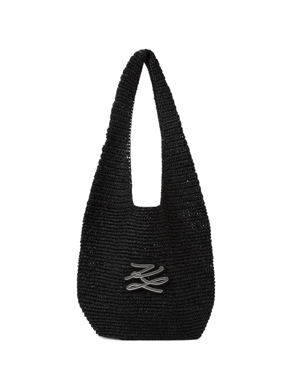 Karl Lagerfeld Borsa tote con applicazione - Nero