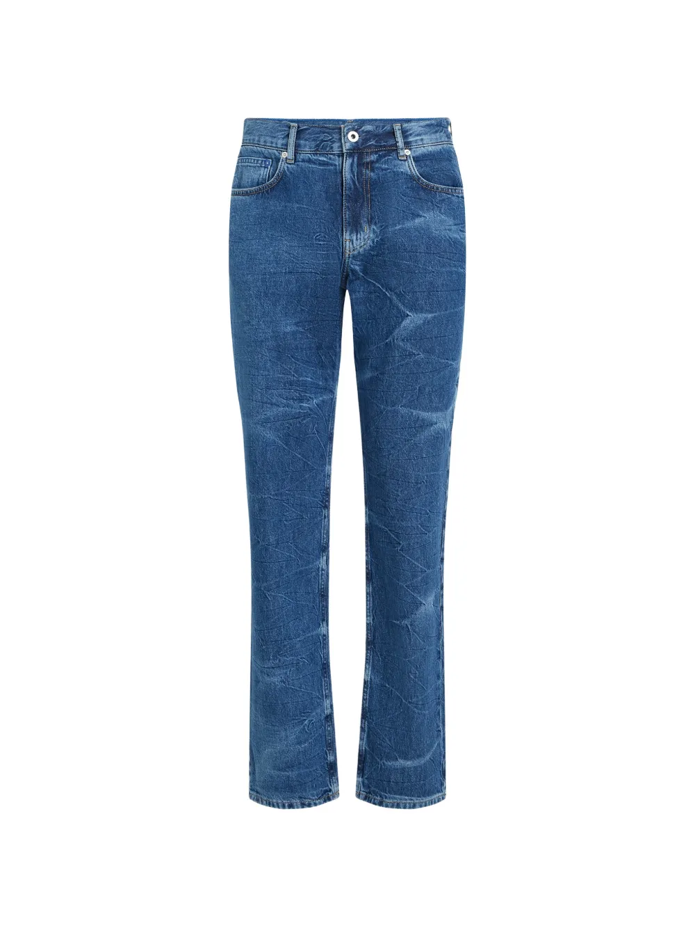 Karl Lagerfeld Jeans Jeans con design a cinque tasche - Blu