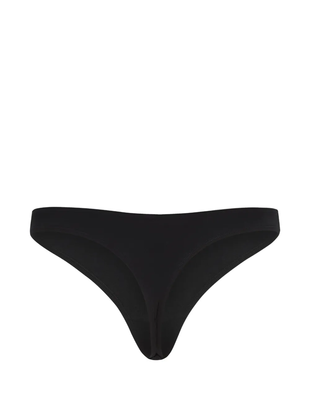  Karl Lagerfeld Ikon Glitter Thong - Black 