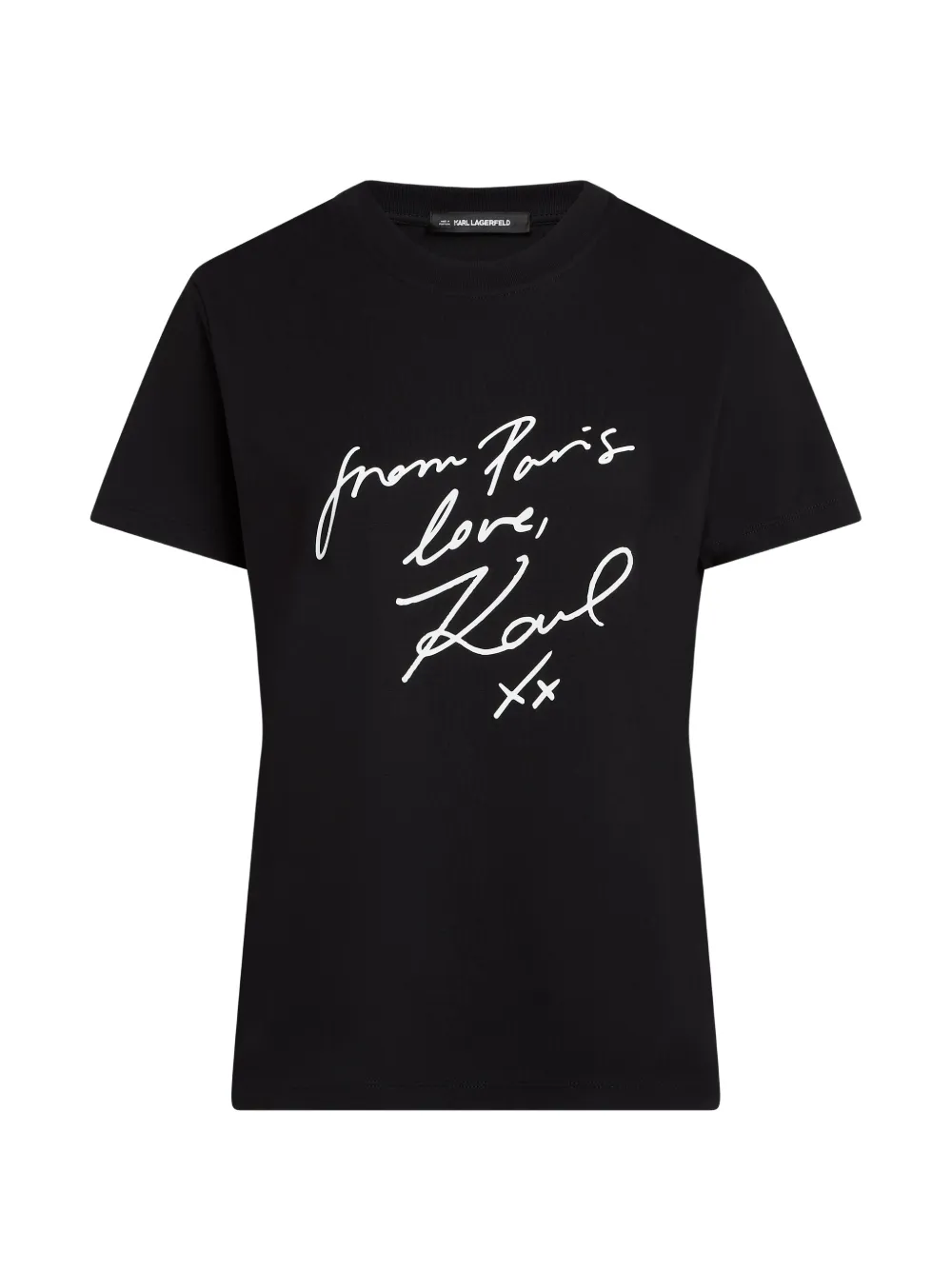 Karl Lagerfeld T-shirt con grafica - Nero