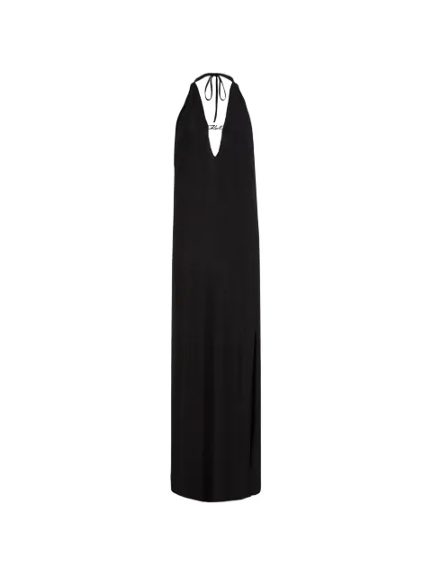 Karl Lagerfeld halterneck maxi dress