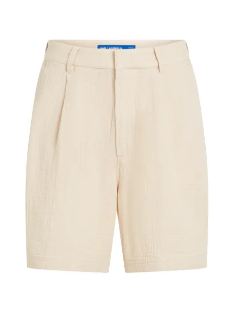 Karl Lagerfeld Jeans crinkled shorts