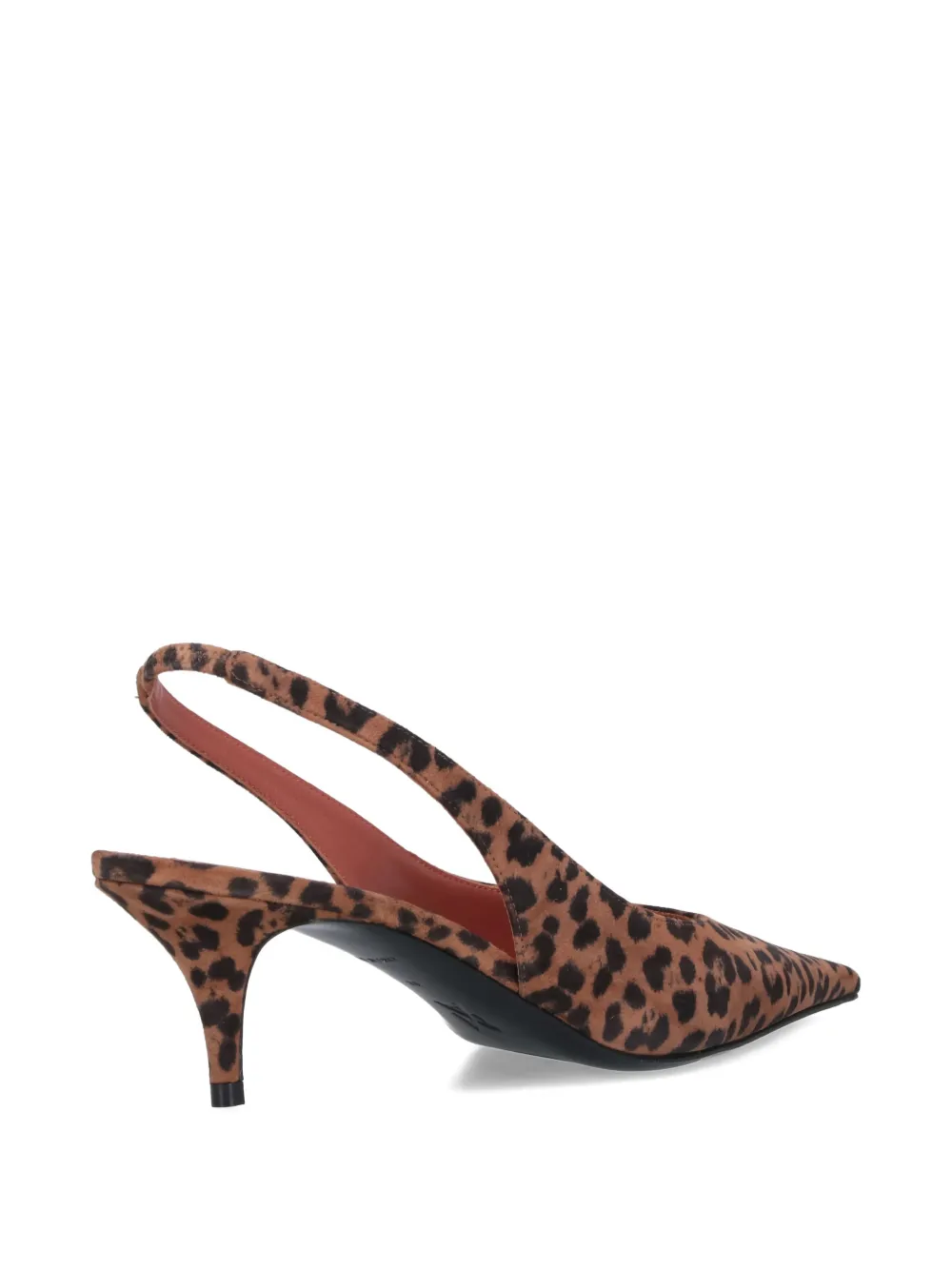 Amina Muaddi 55mm Anok slingback pumps Bruin