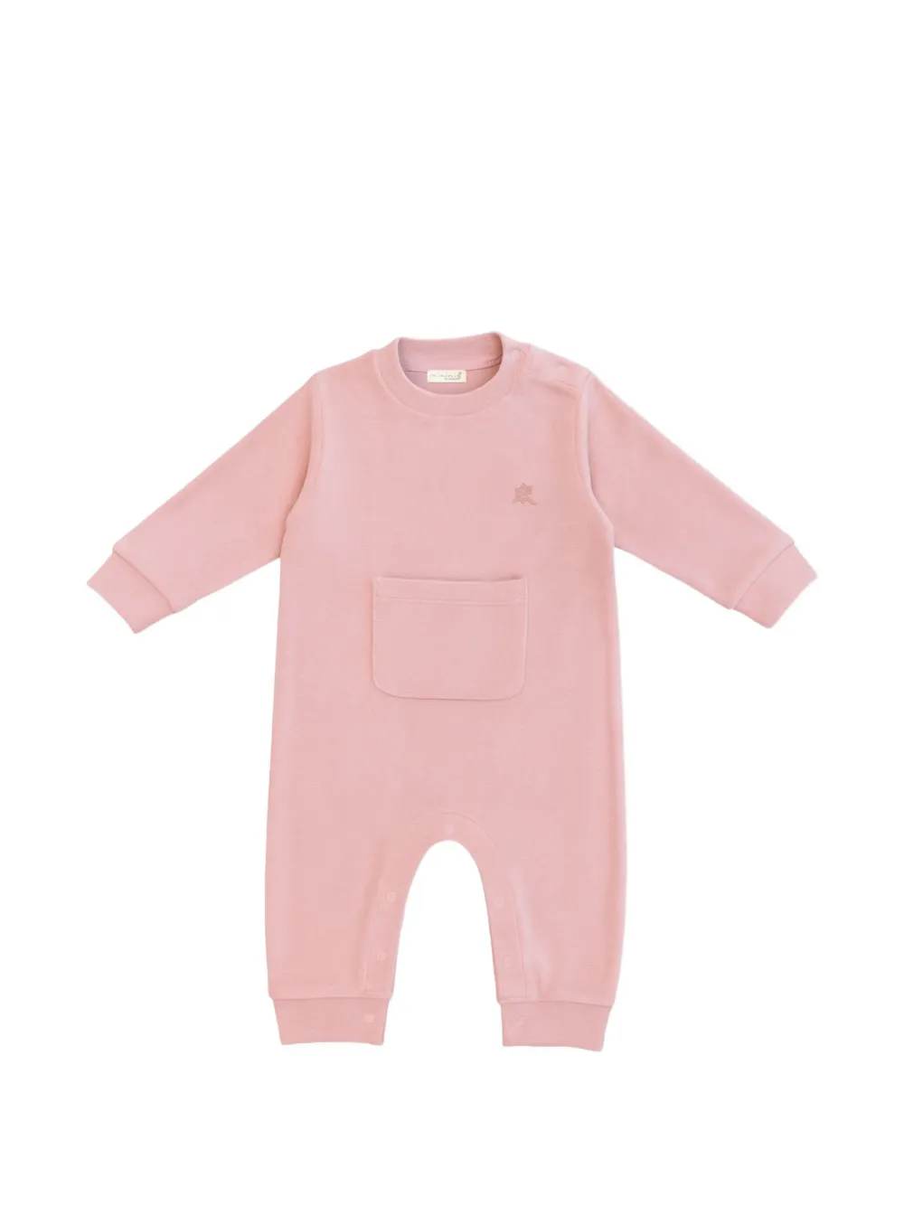 mininio pocket-detail romper | Pink | Image 1