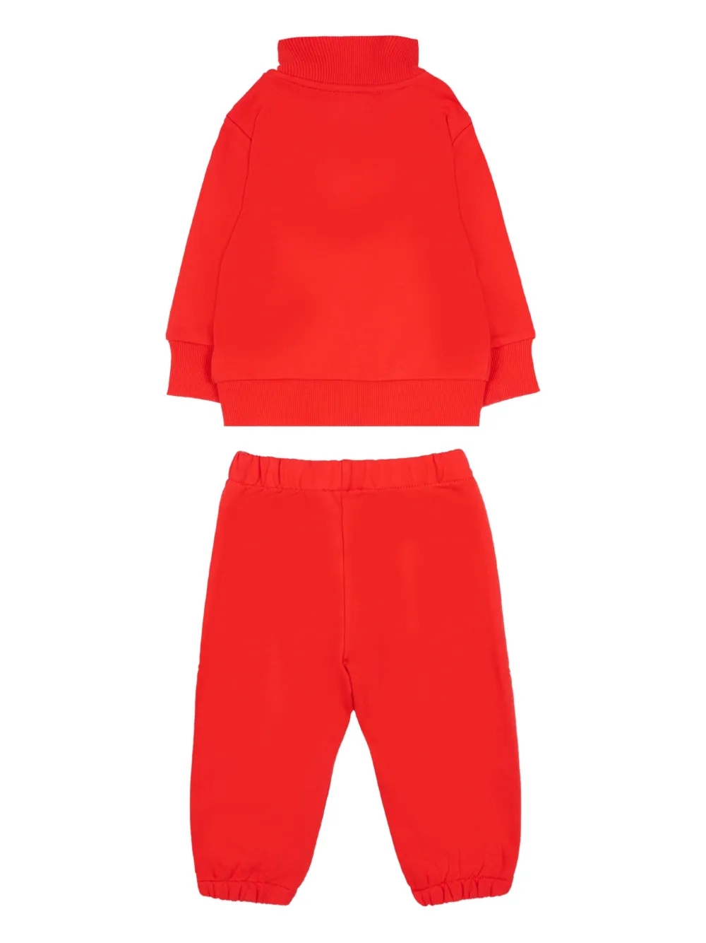 Diesel Kids logo-embroider tracksuit Rood