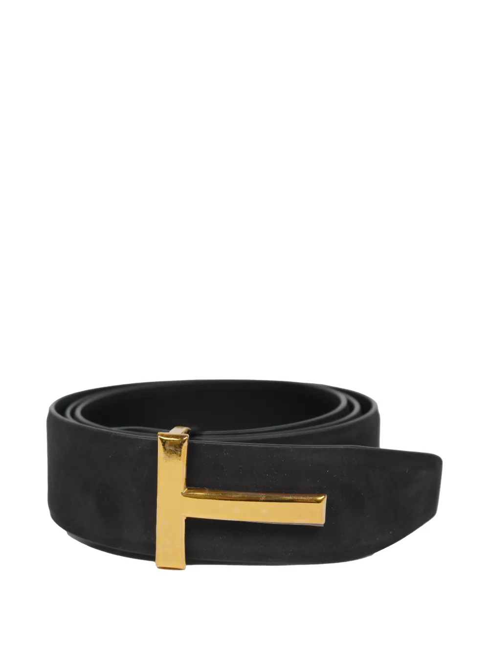 TOM FORD T-buckle leather belt | Black | Image 1