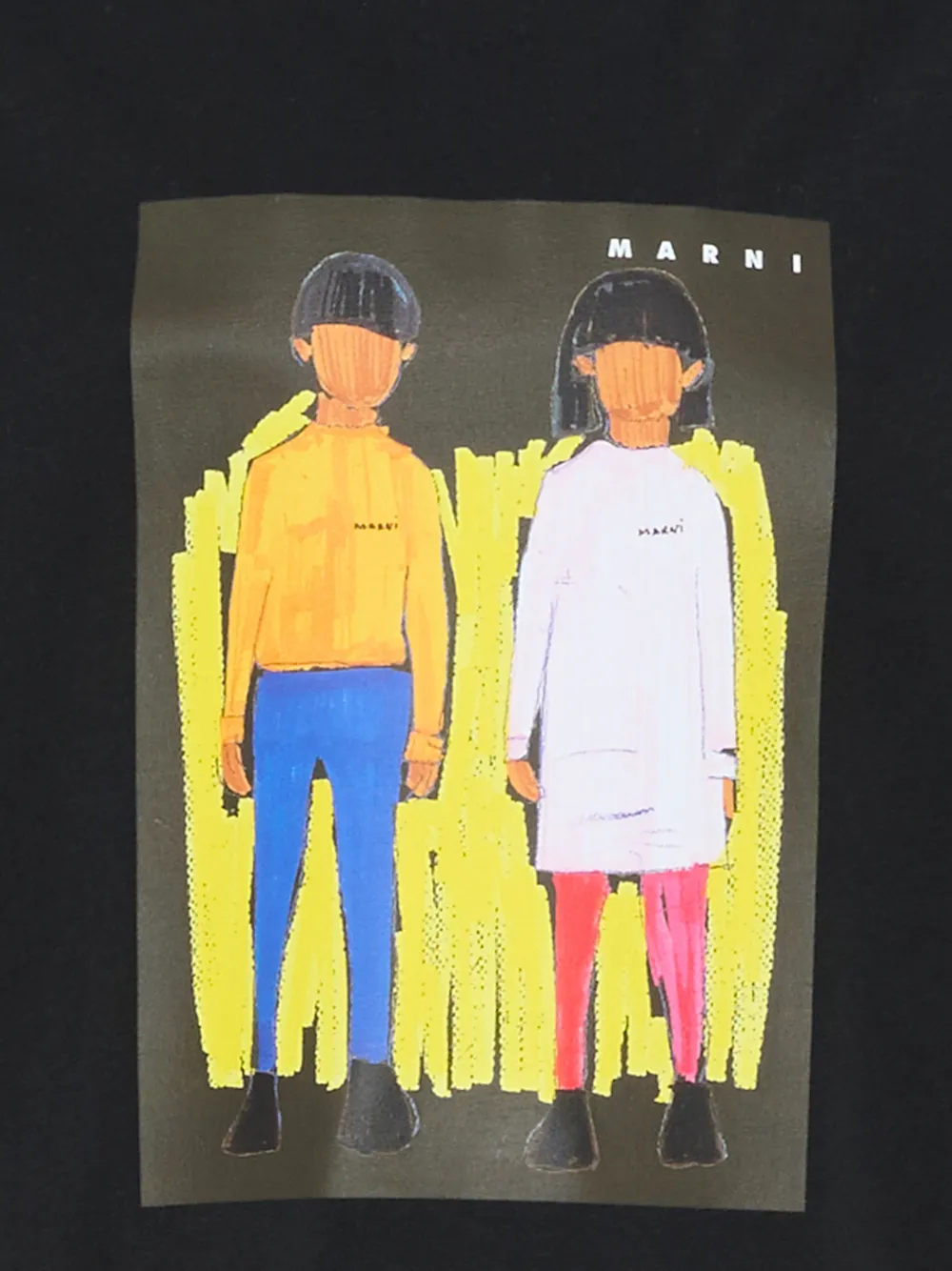 Marni Short-sleeve T-shirt In Black