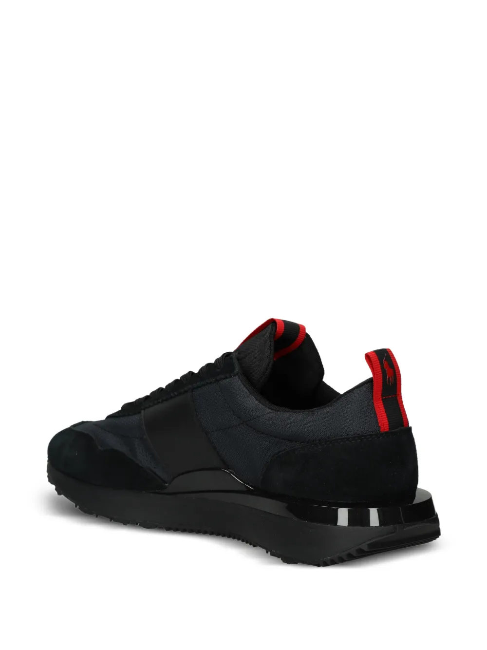 Polo Ralph Lauren Train 89 sneakers met geborduurd logo Zwart