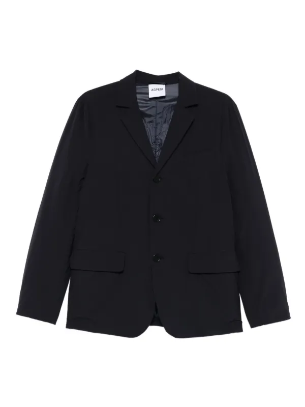 ASPESI Buttoned Jacket in Blue
