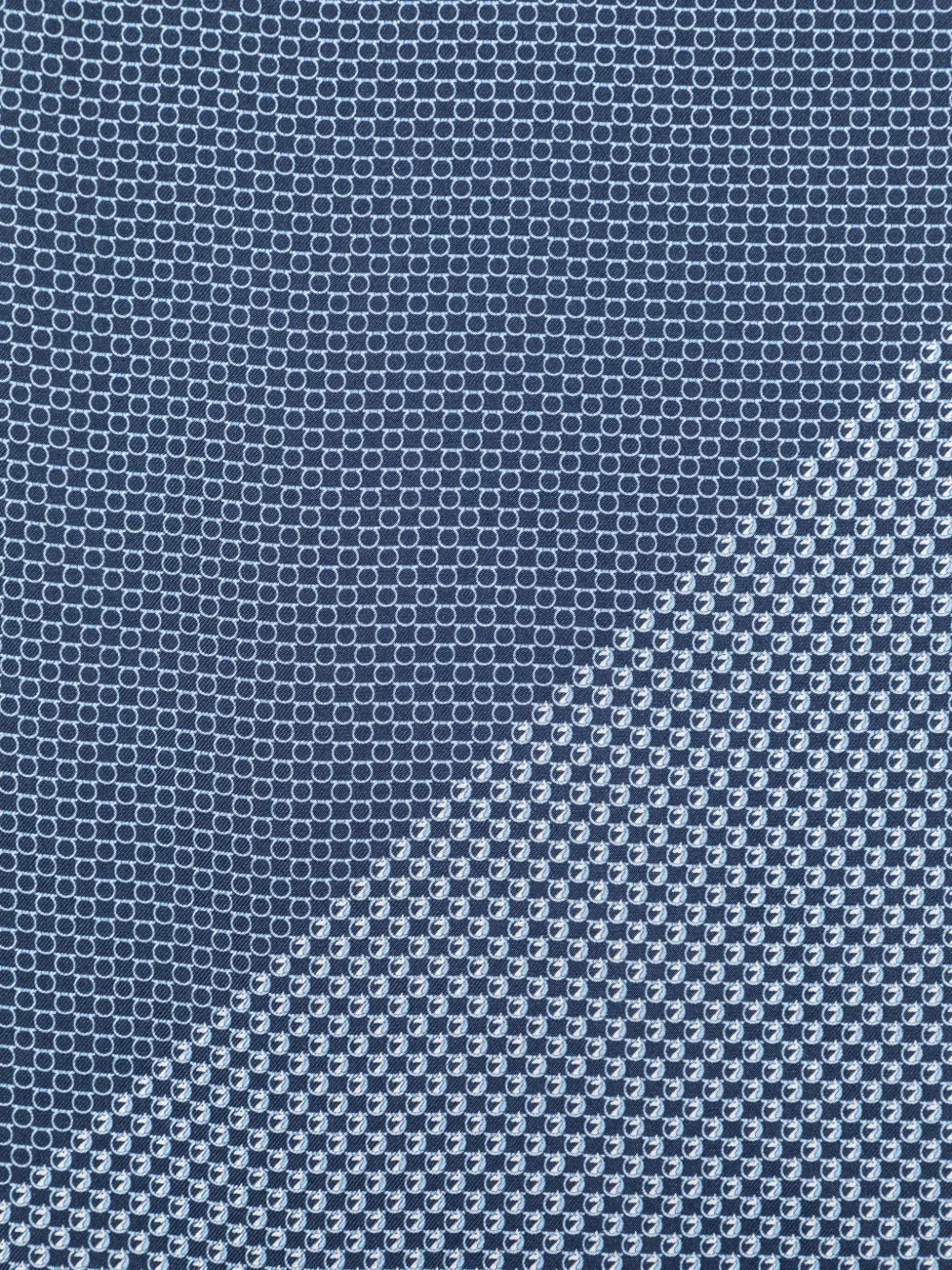  Ferragamo Pattern Scarf - Blue 