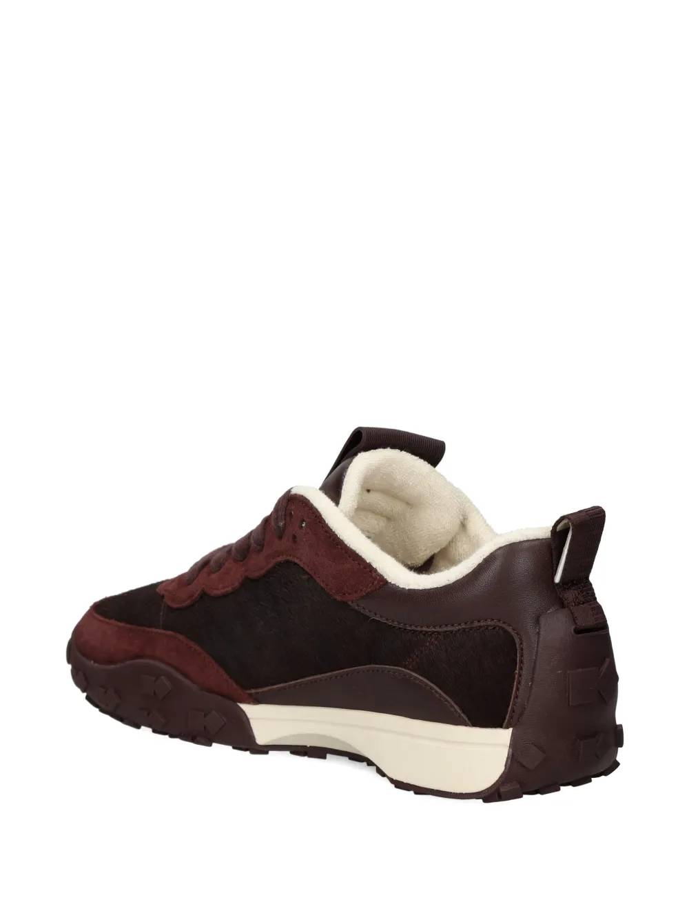 Kate Spade Sneakers met bont textuur Bruin