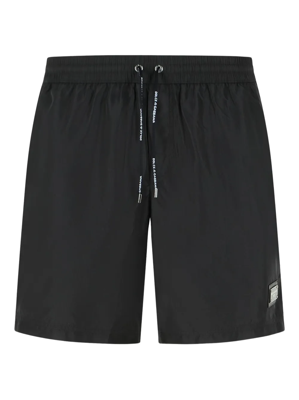 Dolce & Gabbana drawstring logo tag swimsuit | noir | Image 1