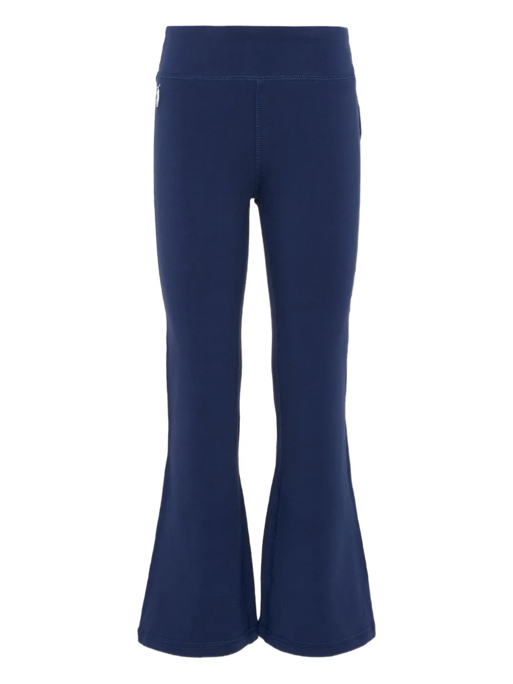 Polo Ralph Lauren Kids' Flared-hem Leggings In Blue
