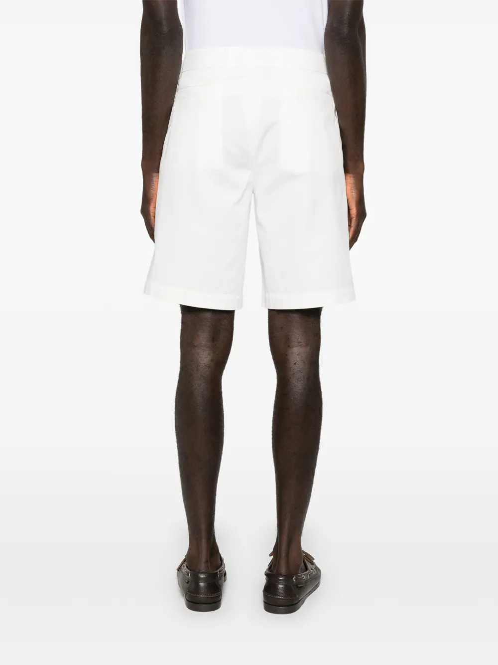 Brunello Cucinelli Shorts met knopen Wit