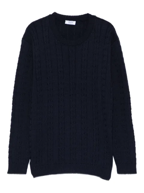 Siola cable-knit sweater