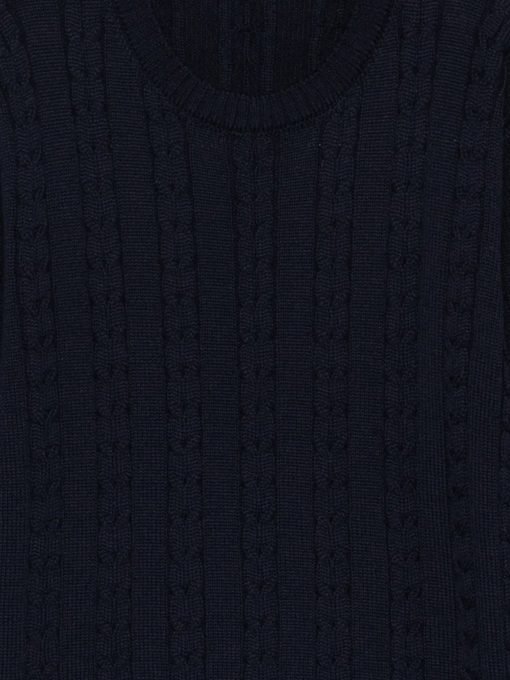 Siola Cable-knit Sweater In Blue