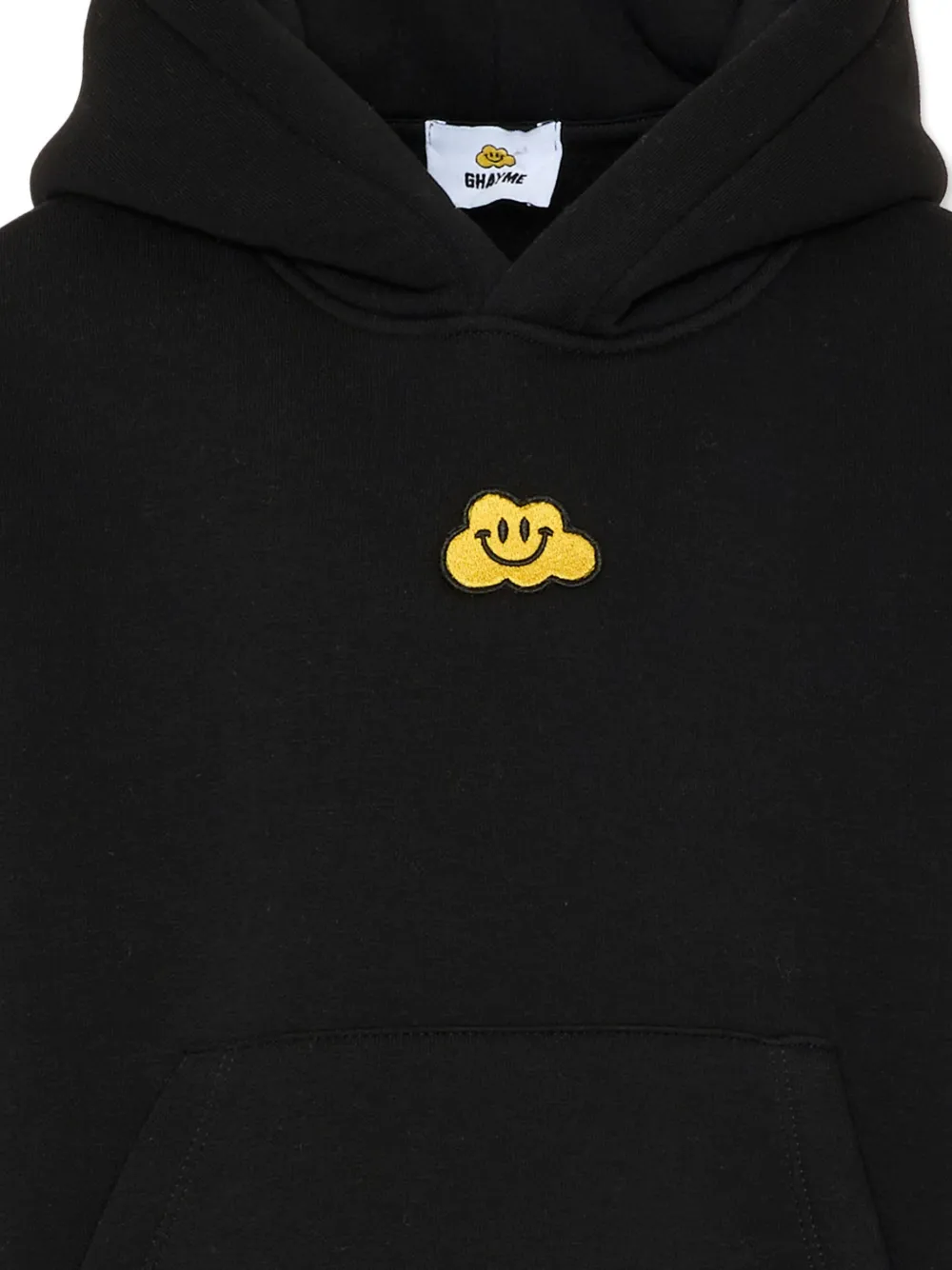 Ghayme X Cesare Morisco Cotton Hoodie In Black