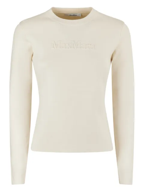 Max Mara سويتر بنقش شعار الماركة