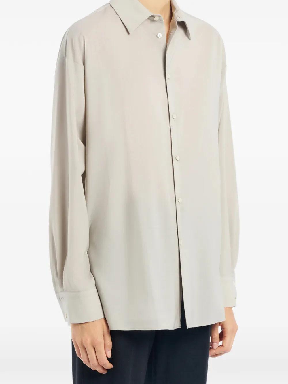 DONDUP button-fastening shirt - Grijs