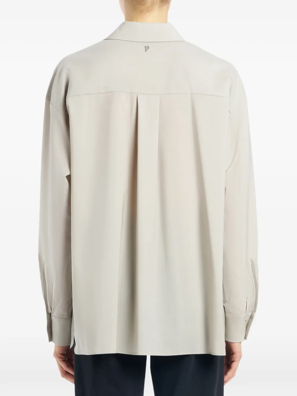 DONDUP button-fastening shirt Grijs
