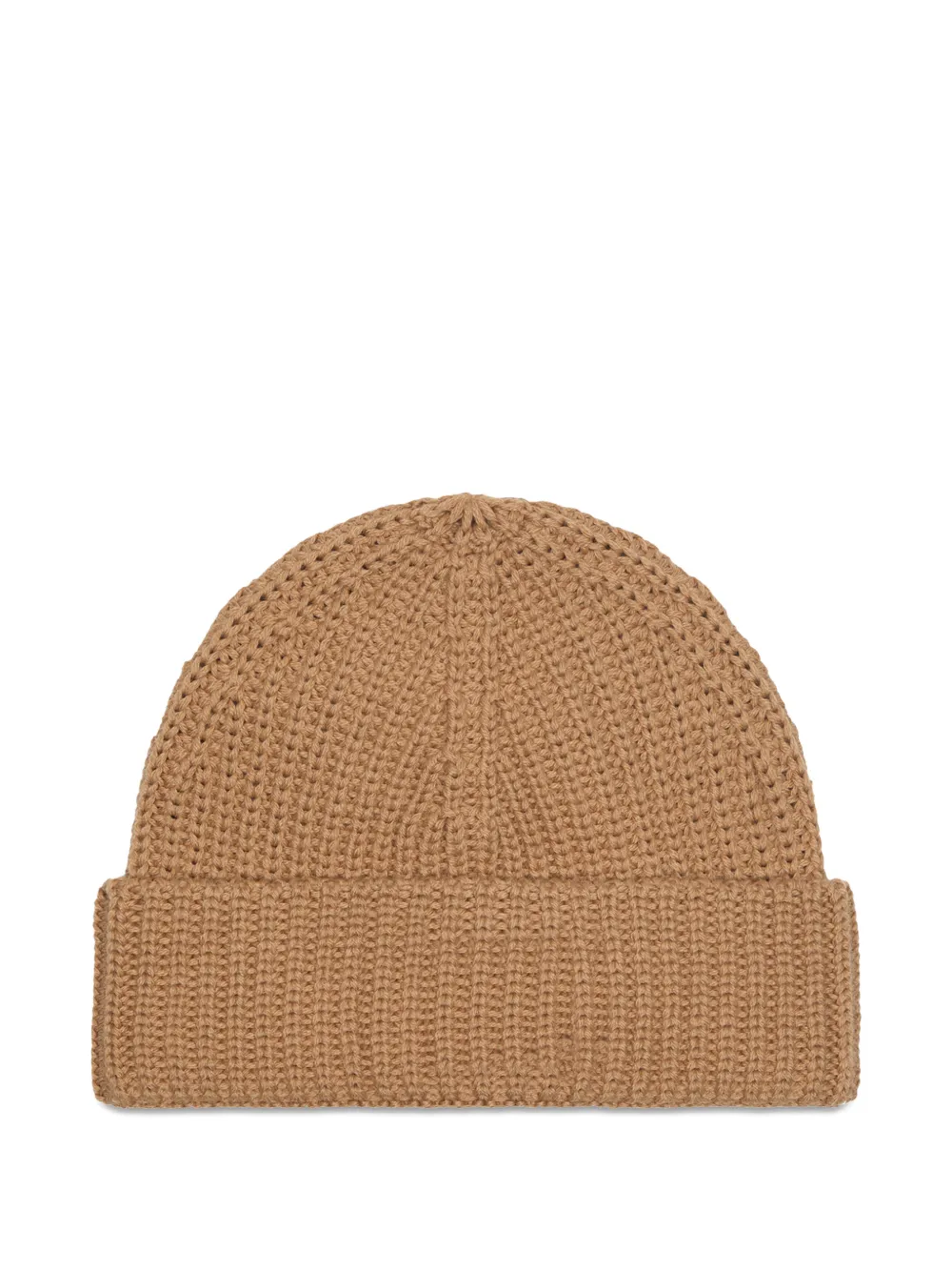 Dondup Logo-patch Beanie Hat In Brown