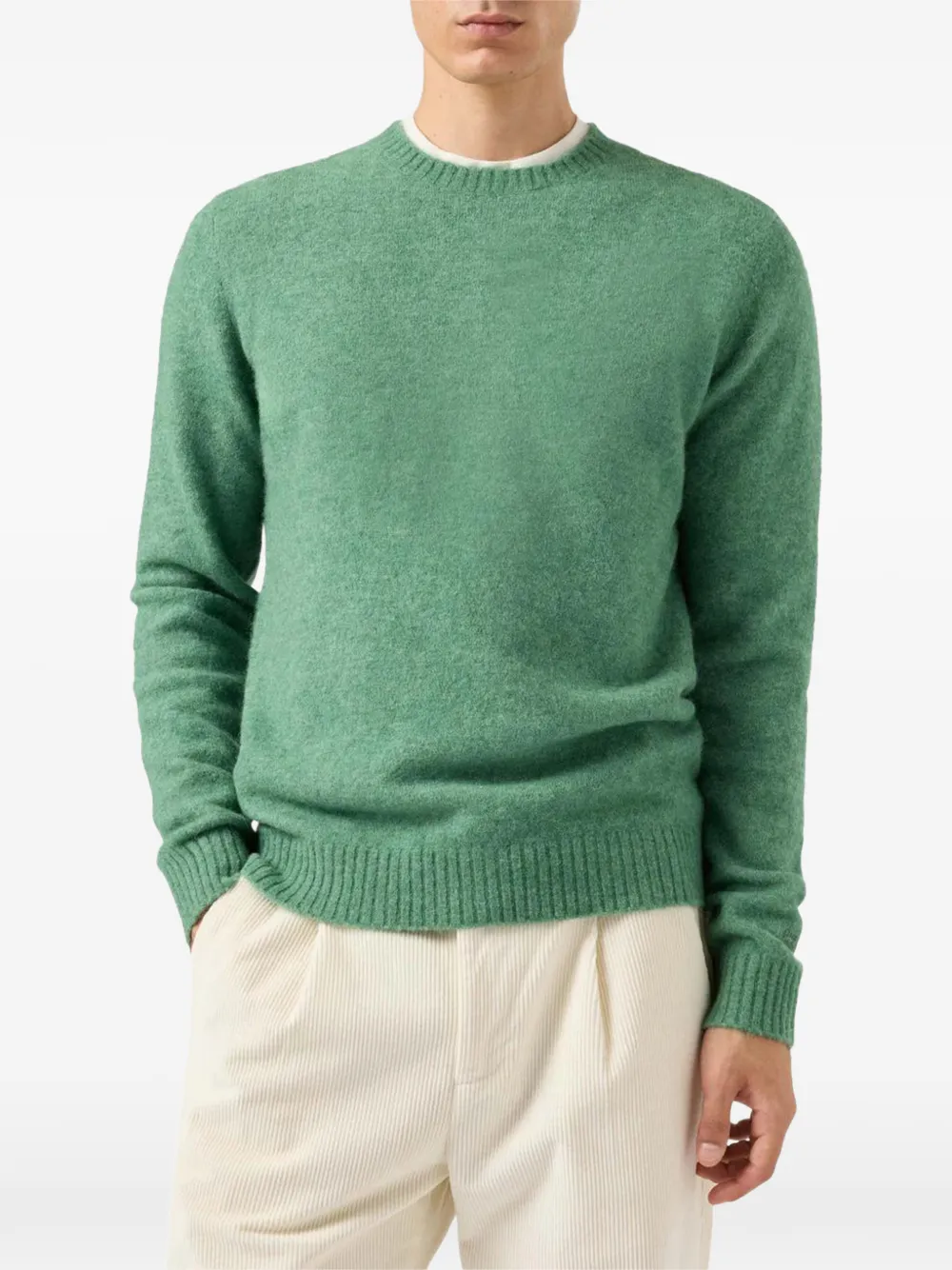 MC2 Saint Barth long-sleeve crew-neck sweater - Groen