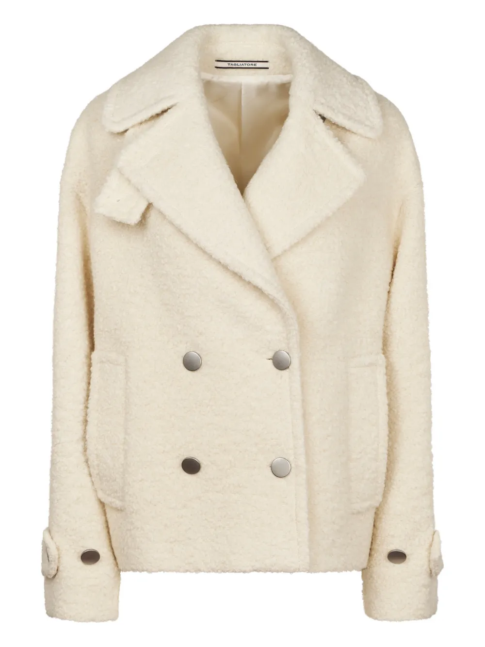 Tagliatore button-fastening jacket | Neutrals | Image 1