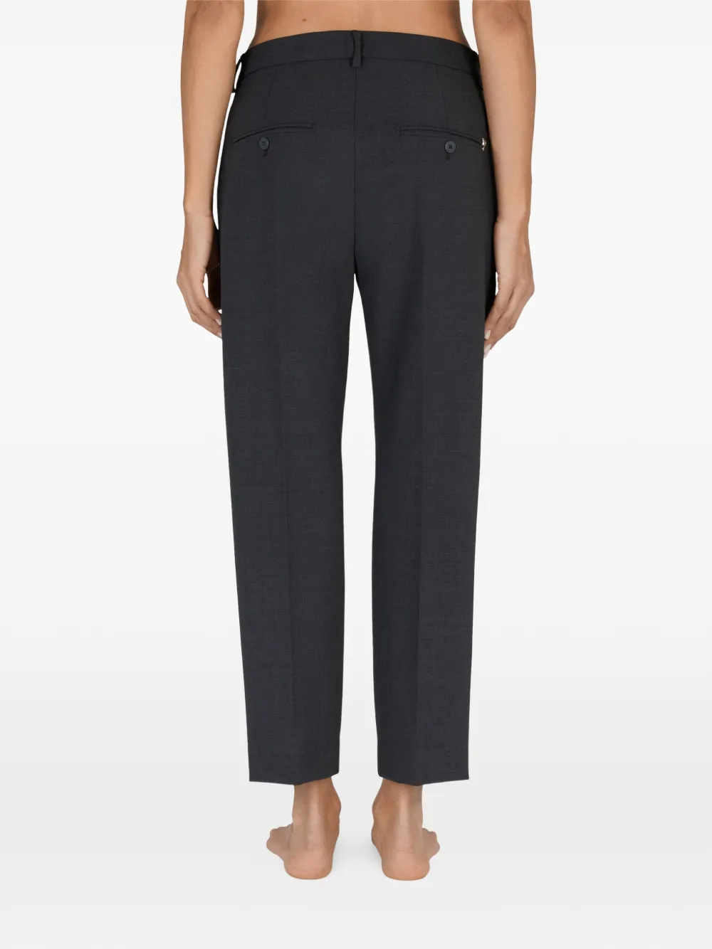 DONDUP textured trousers Grijs