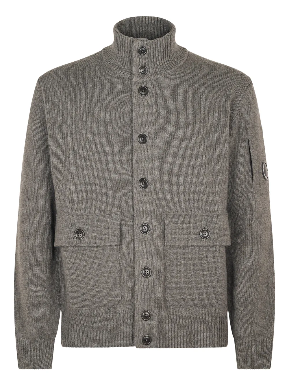 C.P. Company buttoned cardigan | Grau | Image 1