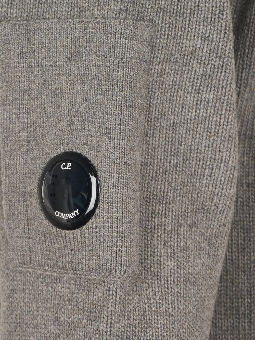C.P. Company buttoned cardigan Grijs